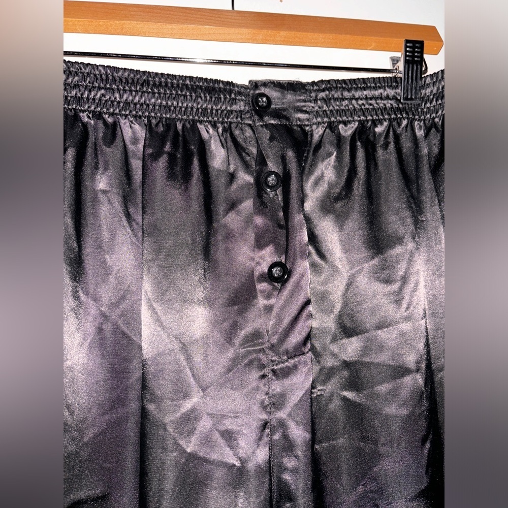 Alexander Del Rossa Satin Pajama Bottoms Women‎ 3XL Coastal Florida Loungewear - Picture 4 of 9
